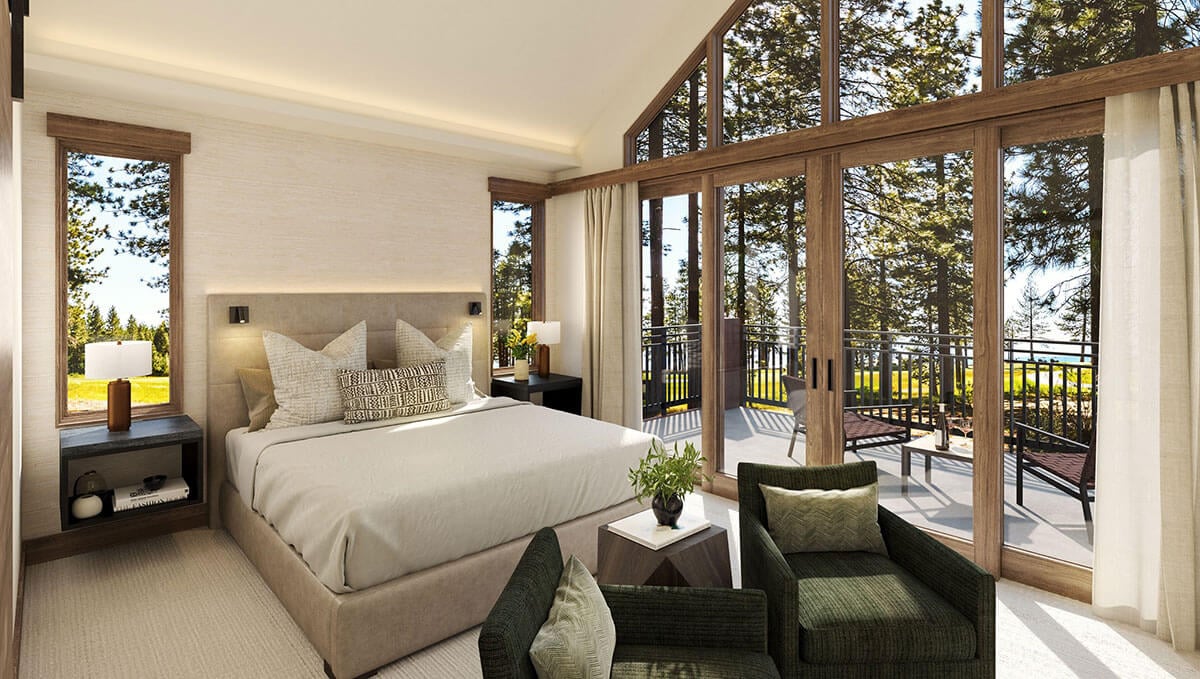 Edgewood Tahoe Resort, rooms