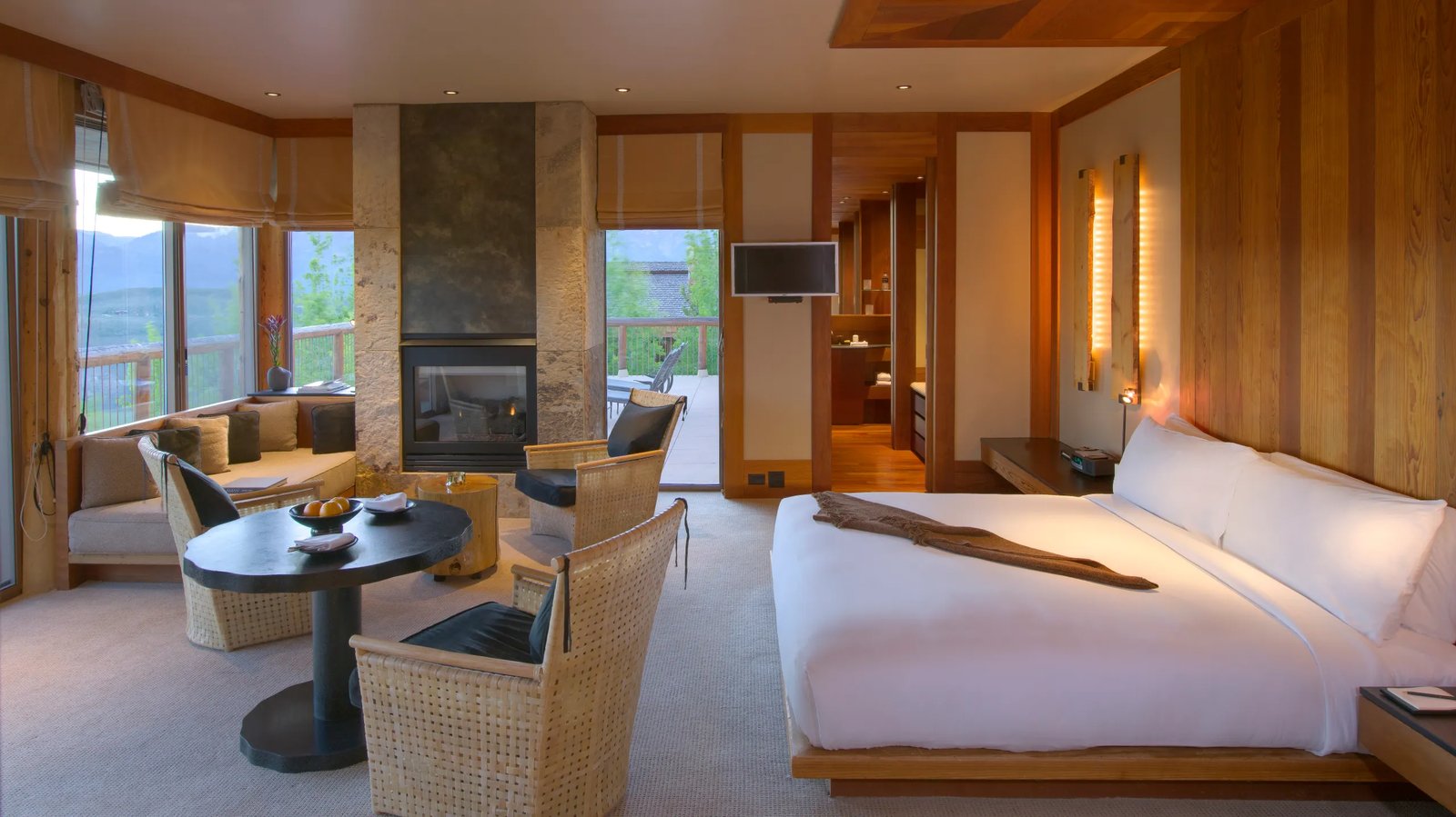Amangani, rooms