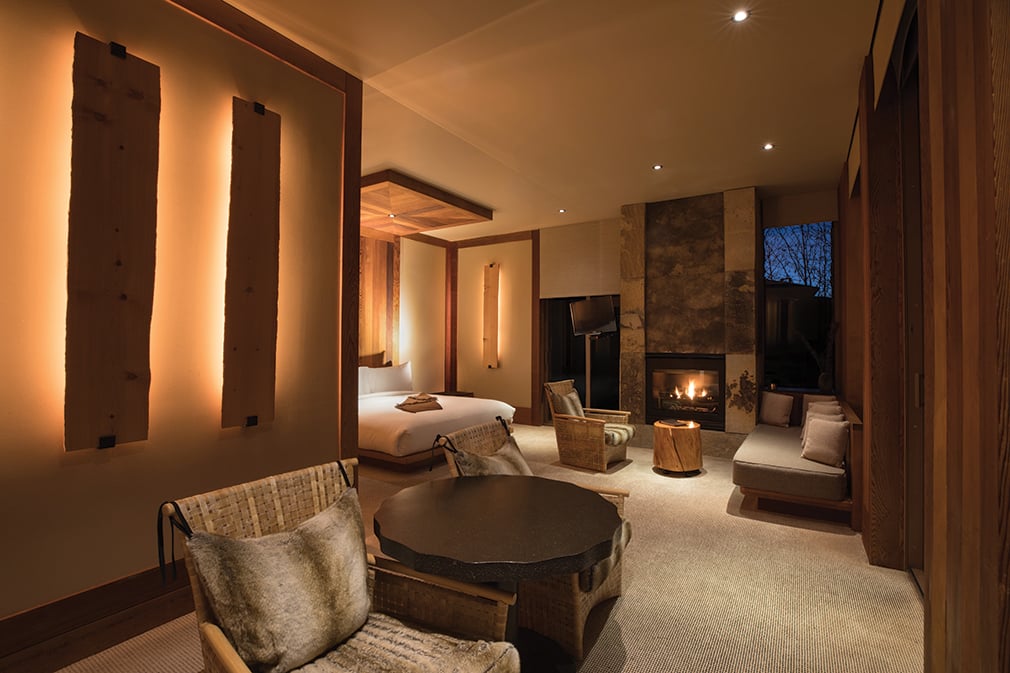 Amangani, rooms
