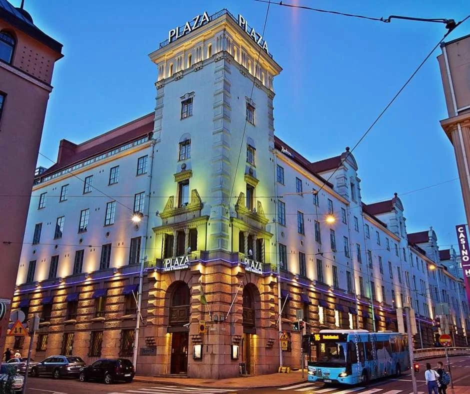 Radisson Blu Plaza Hotel — backstory