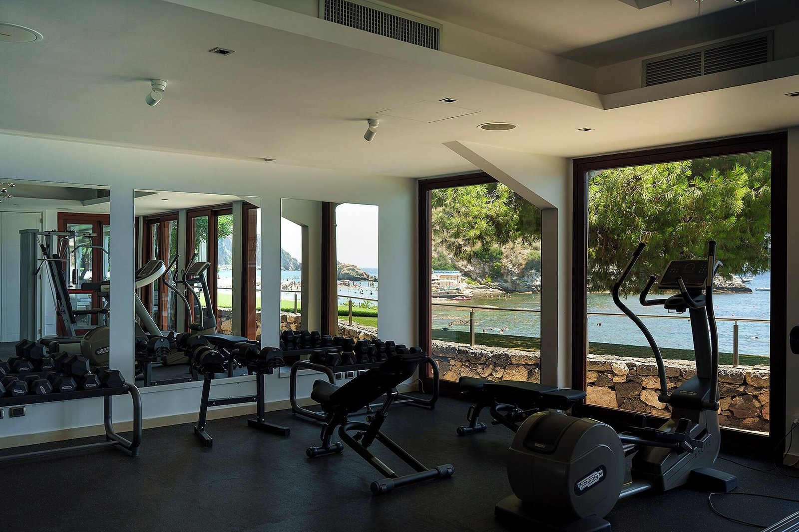 La Plage Resort, the gym