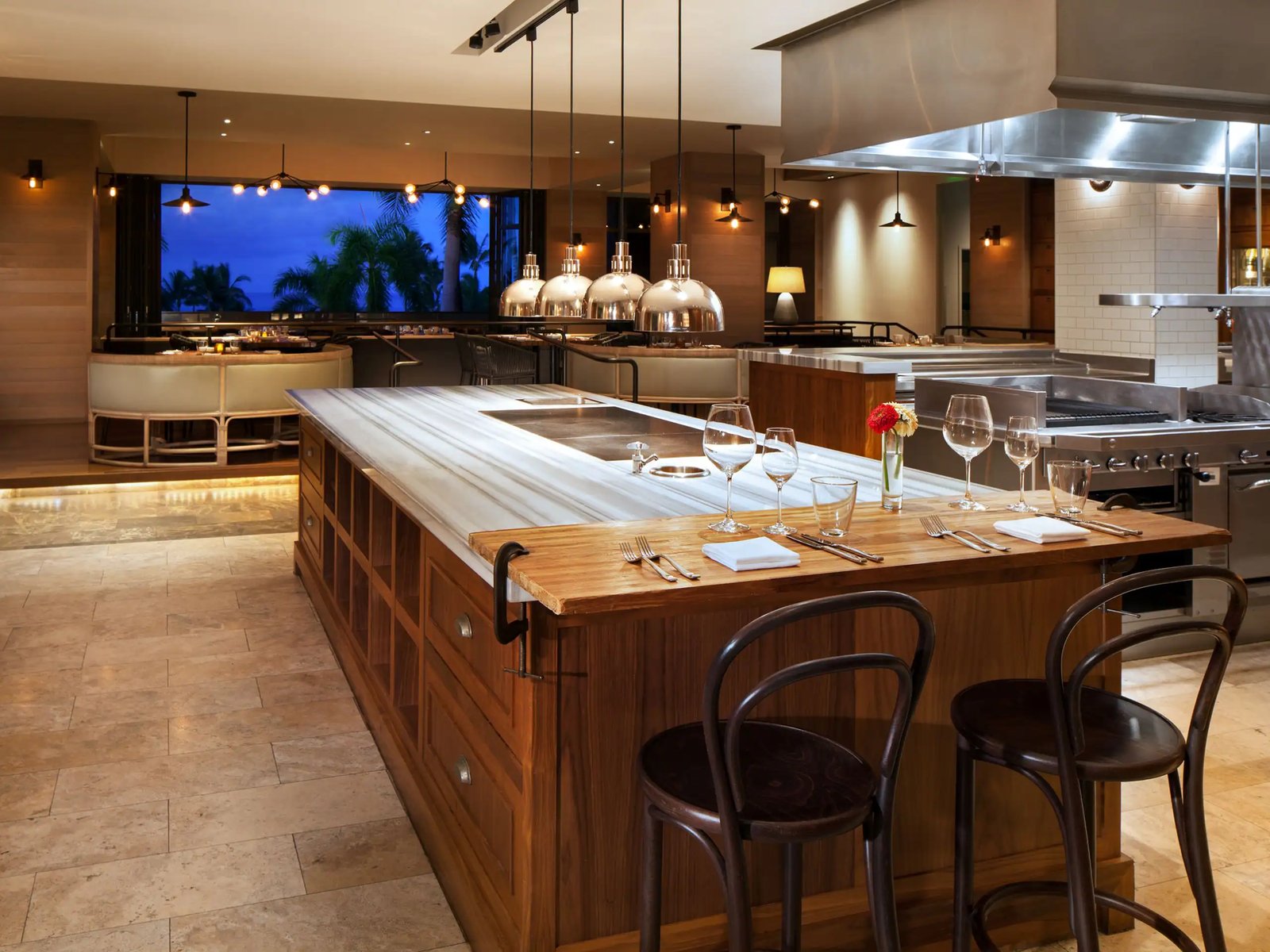 Andaz Maui at Wailea Resort, by Hyatt, at the table