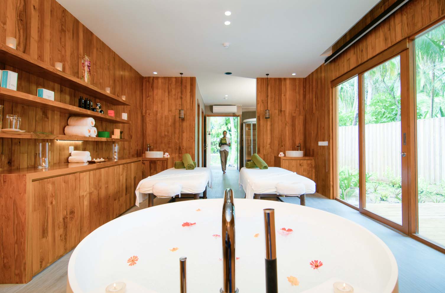 Amilla Maldives, the spa