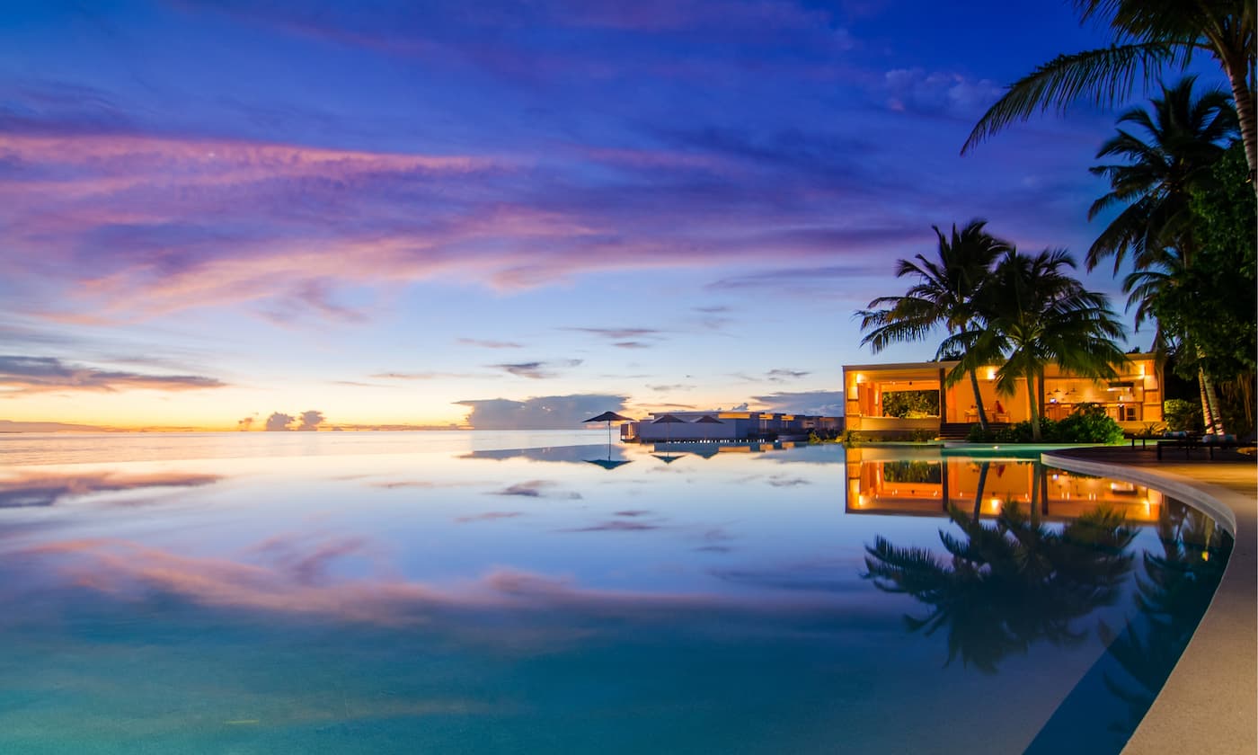 Amilla Maldives, the pool