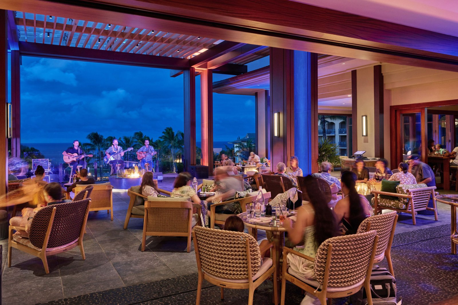The Ritz-Carlton Maui, Kapalua, at the table