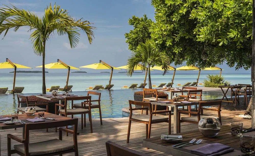 Anantara Kihavah Maldives Villas, eat & drink