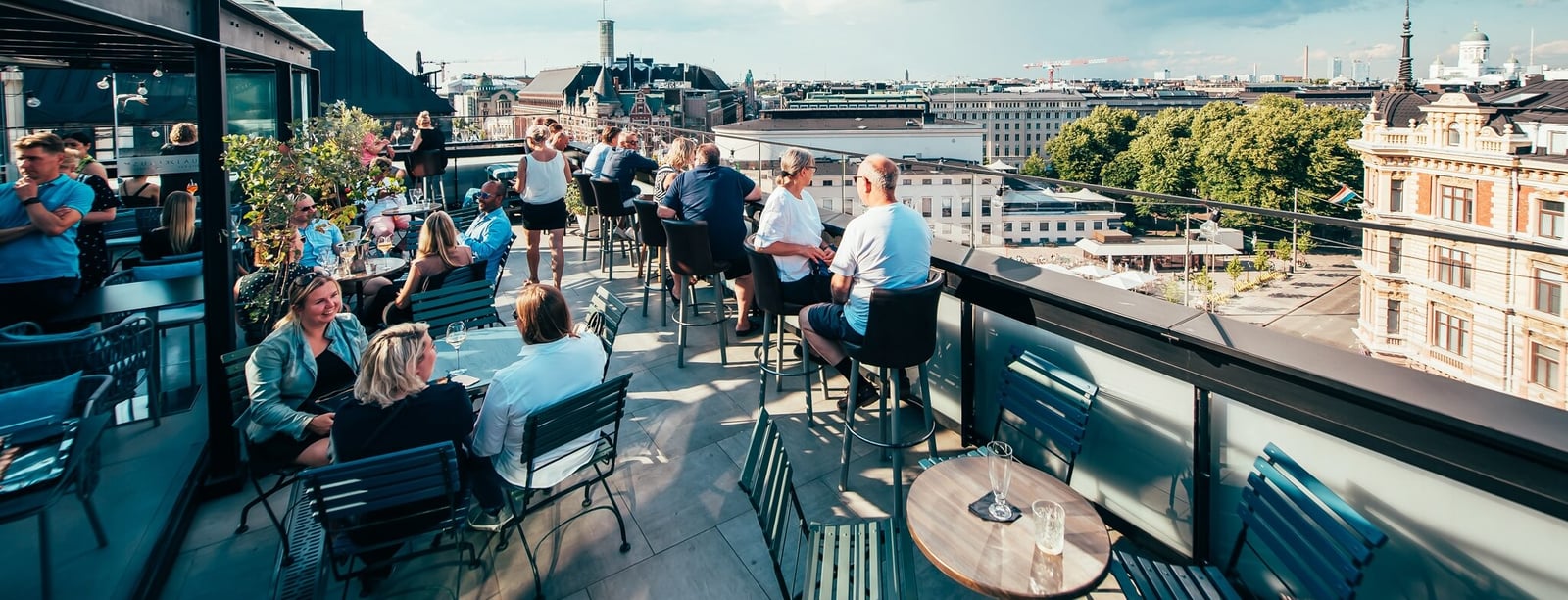 Klaus K Hotel, sky terrace