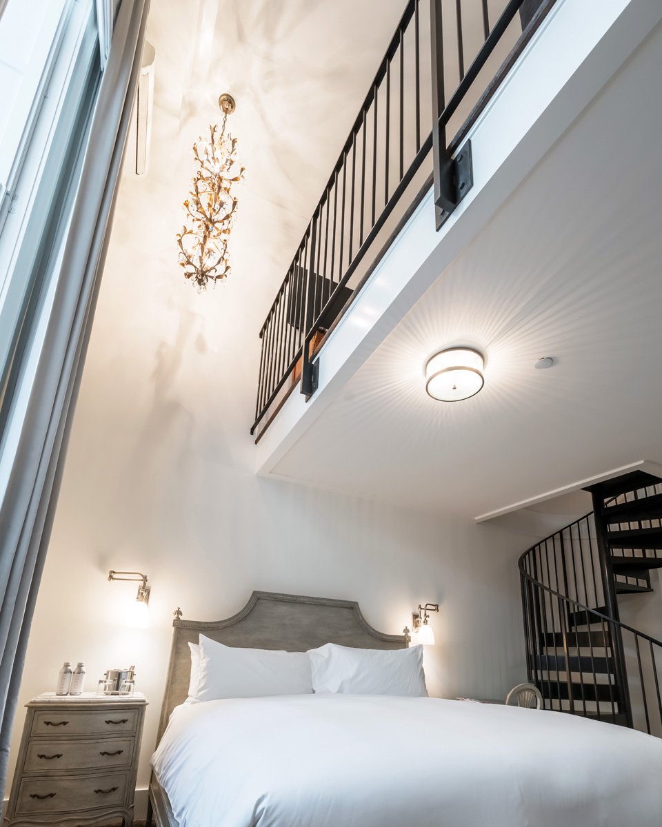 Washington School House Hotel, rooms