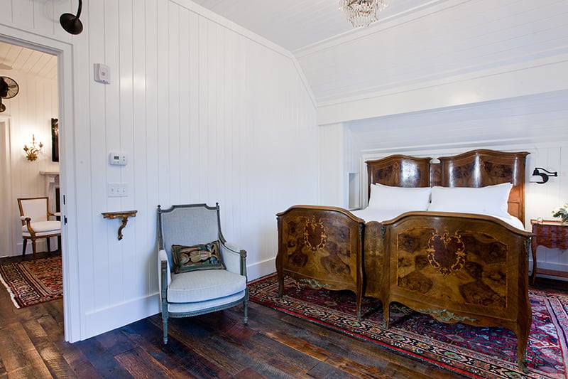Washington School House Hotel, rooms