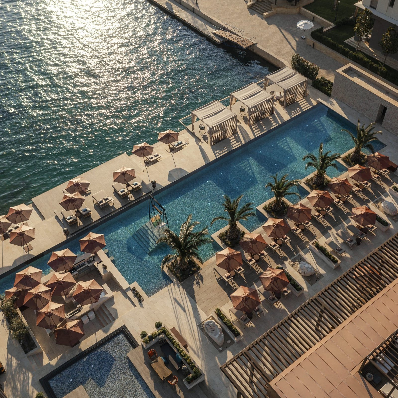 One&Only Portonovi, the pool