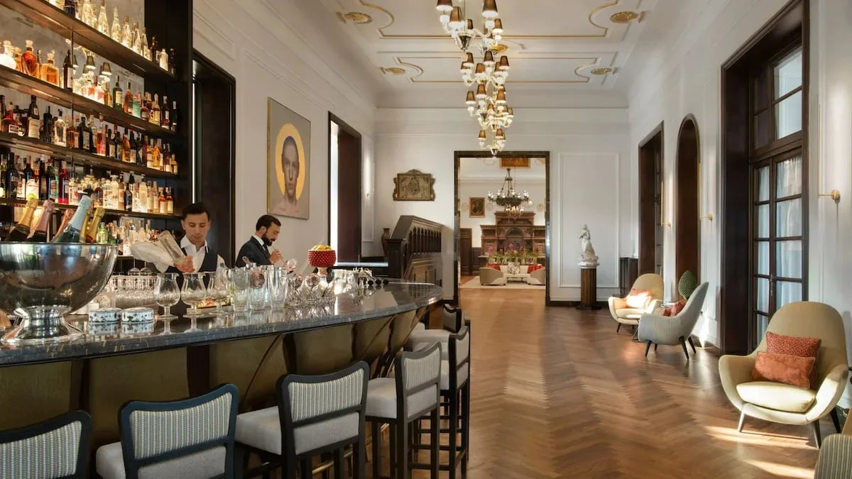 San Domenico Palace, Taormina, A Four Seasons Hotel, at the table