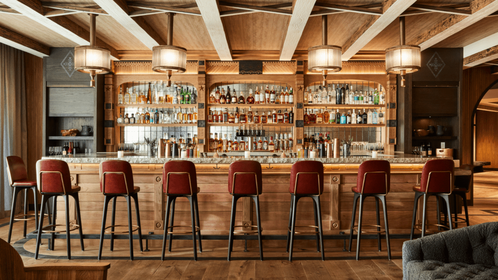 Madeline Hotel & Residences, timber room
