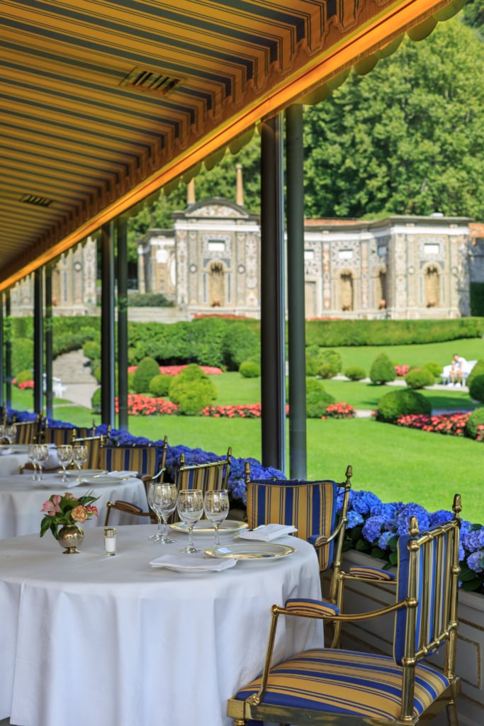 Villa d'Este, la veranda