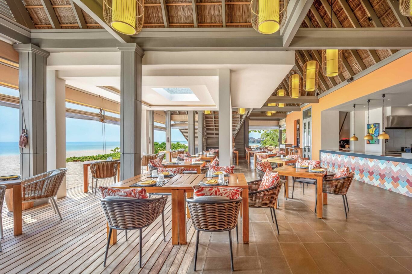 Cora Cora Maldives, at the table
