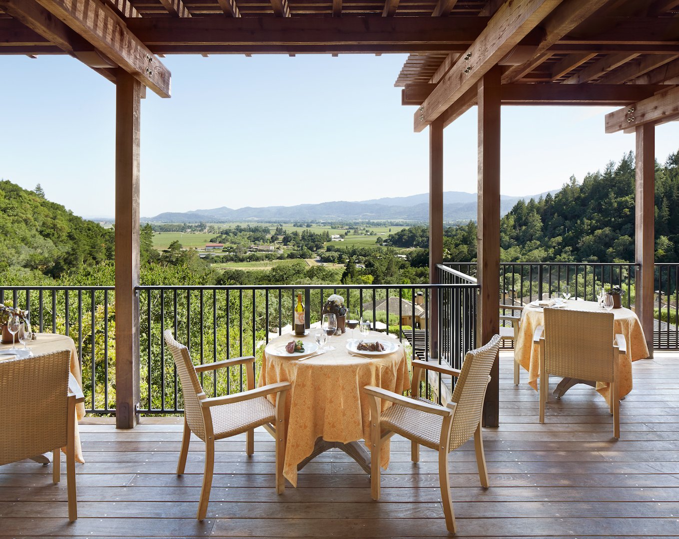 Auberge du Soleil, the restaurant at auberge du soleil