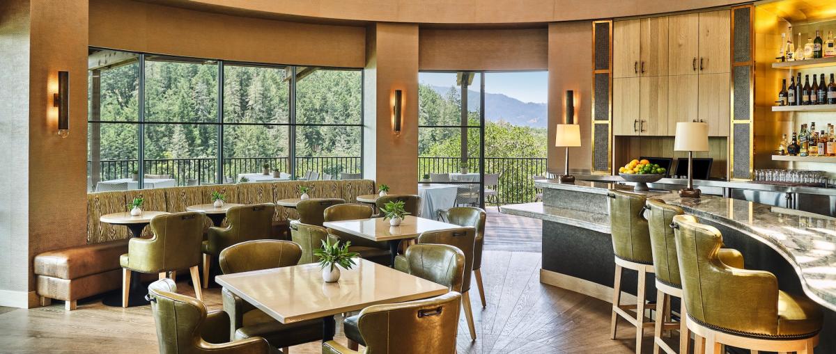 Auberge du Soleil, eat & drink