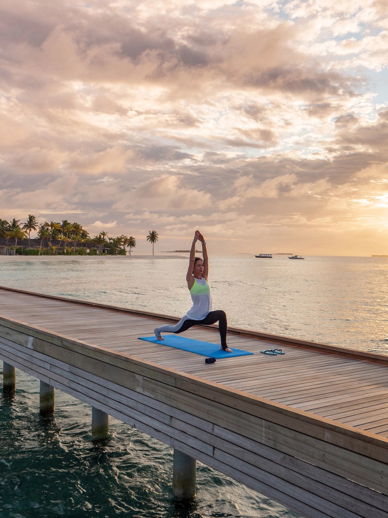 Baglioni Maldives, gym and yoga pavilion