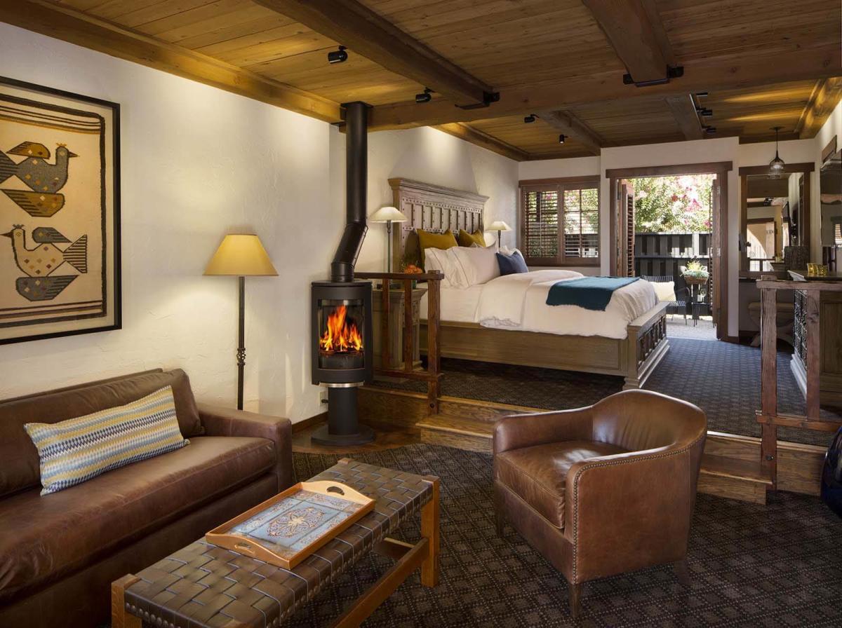 Rancho Caymus Inn, rooms