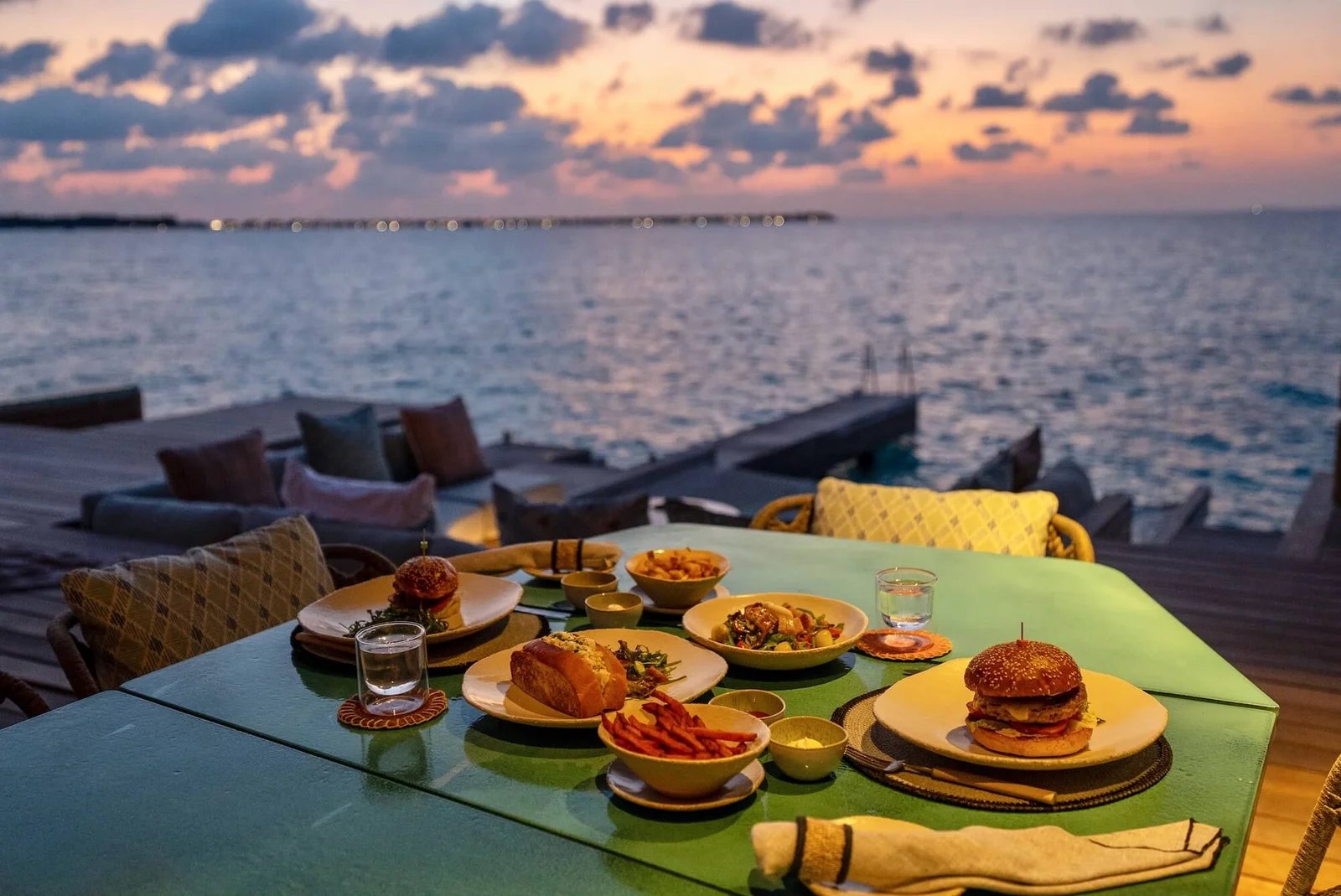 Here Baa Atoll, at the table