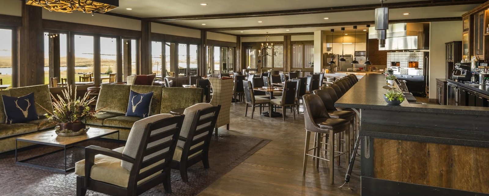 Sage Lodge, the fireside room
