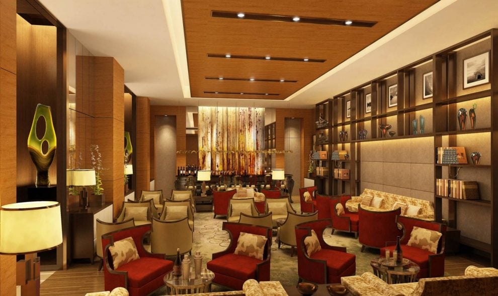 The Okura Prestige Taipei, at the table