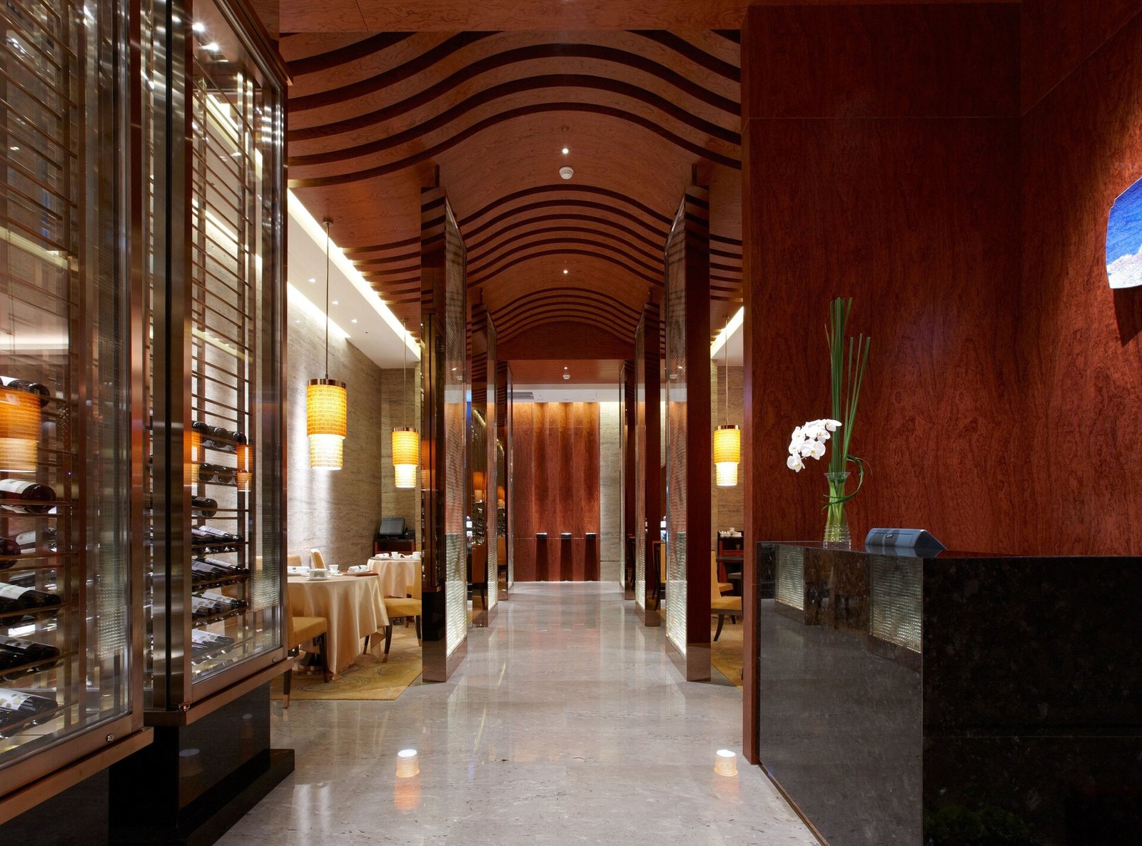 The Okura Prestige Taipei, at the table