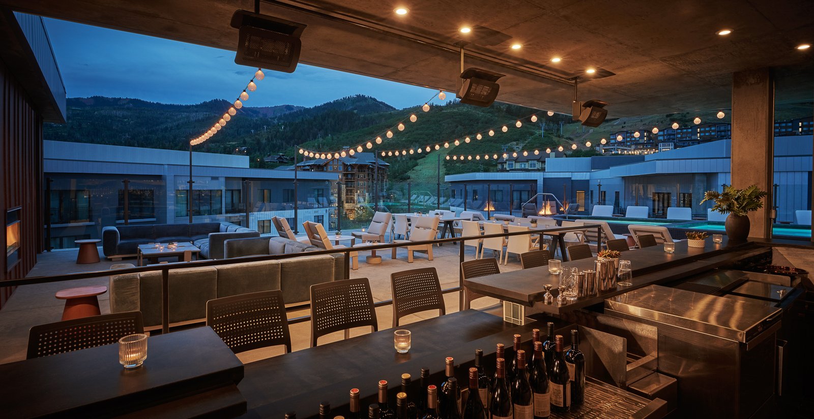 Pendry Park City, at the table