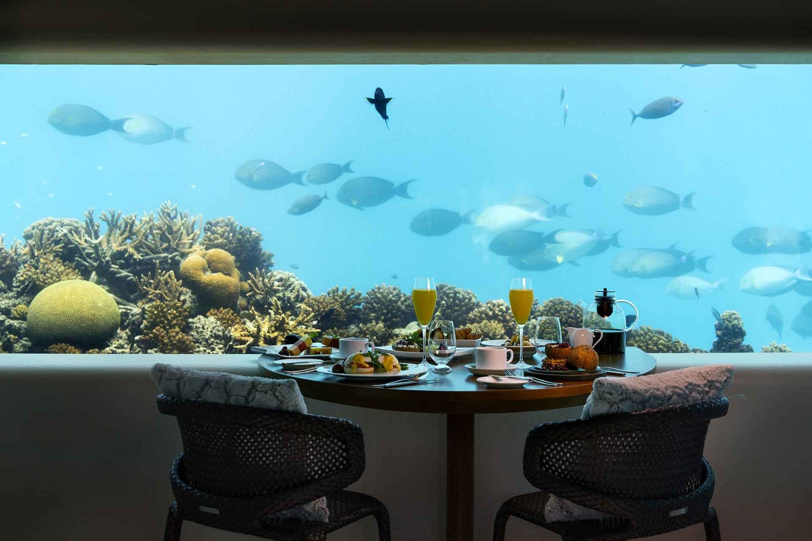 Huvafen Fushi, eat & drink