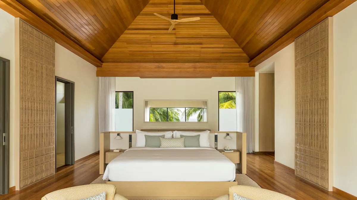 Huvafen Fushi, rooms
