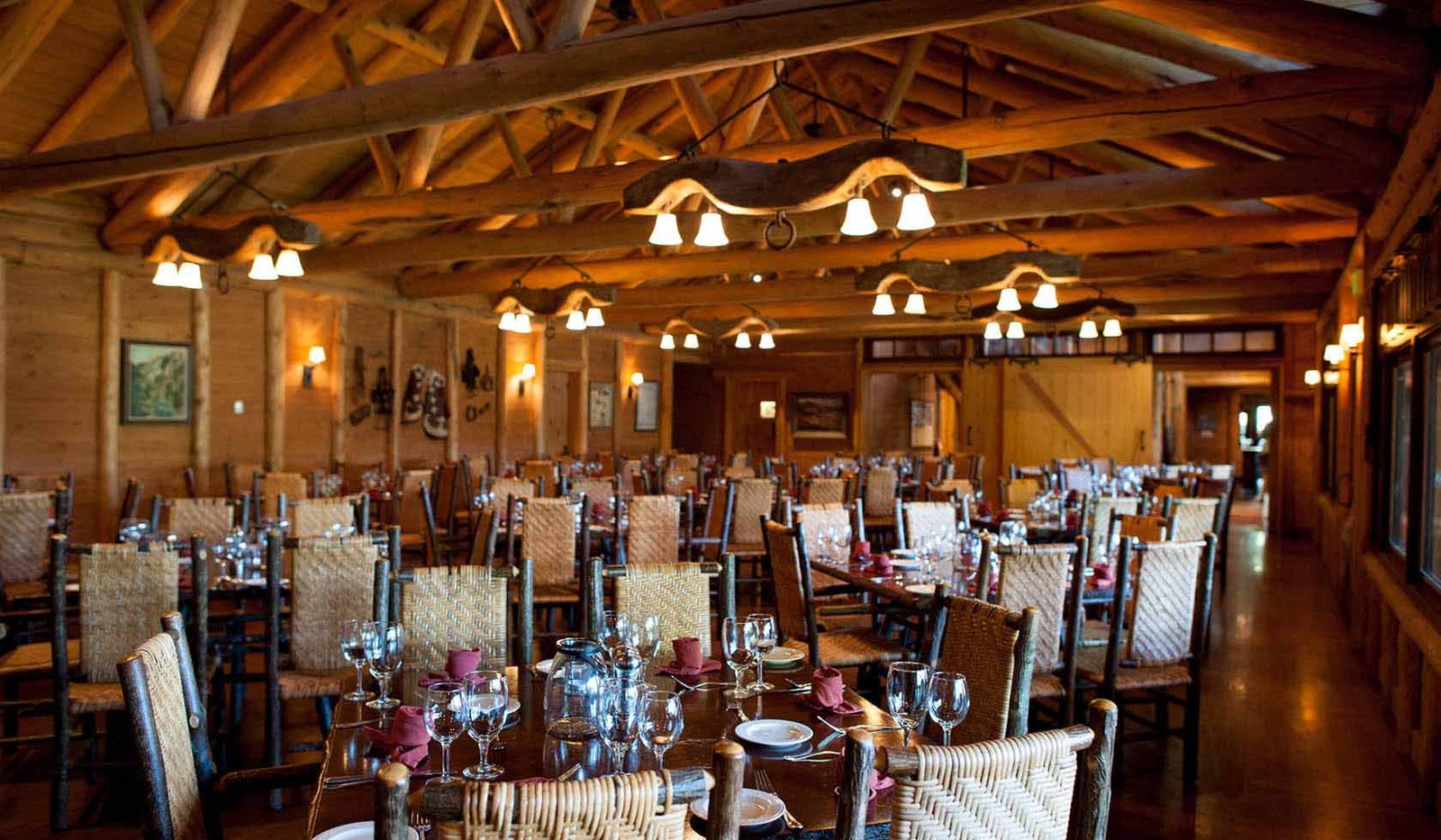 Mountain Sky Guest Ranch, at the table