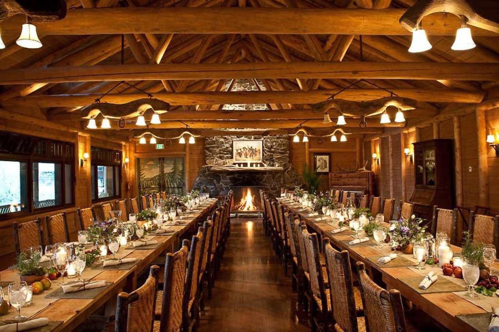 Mountain Sky Guest Ranch, at the table