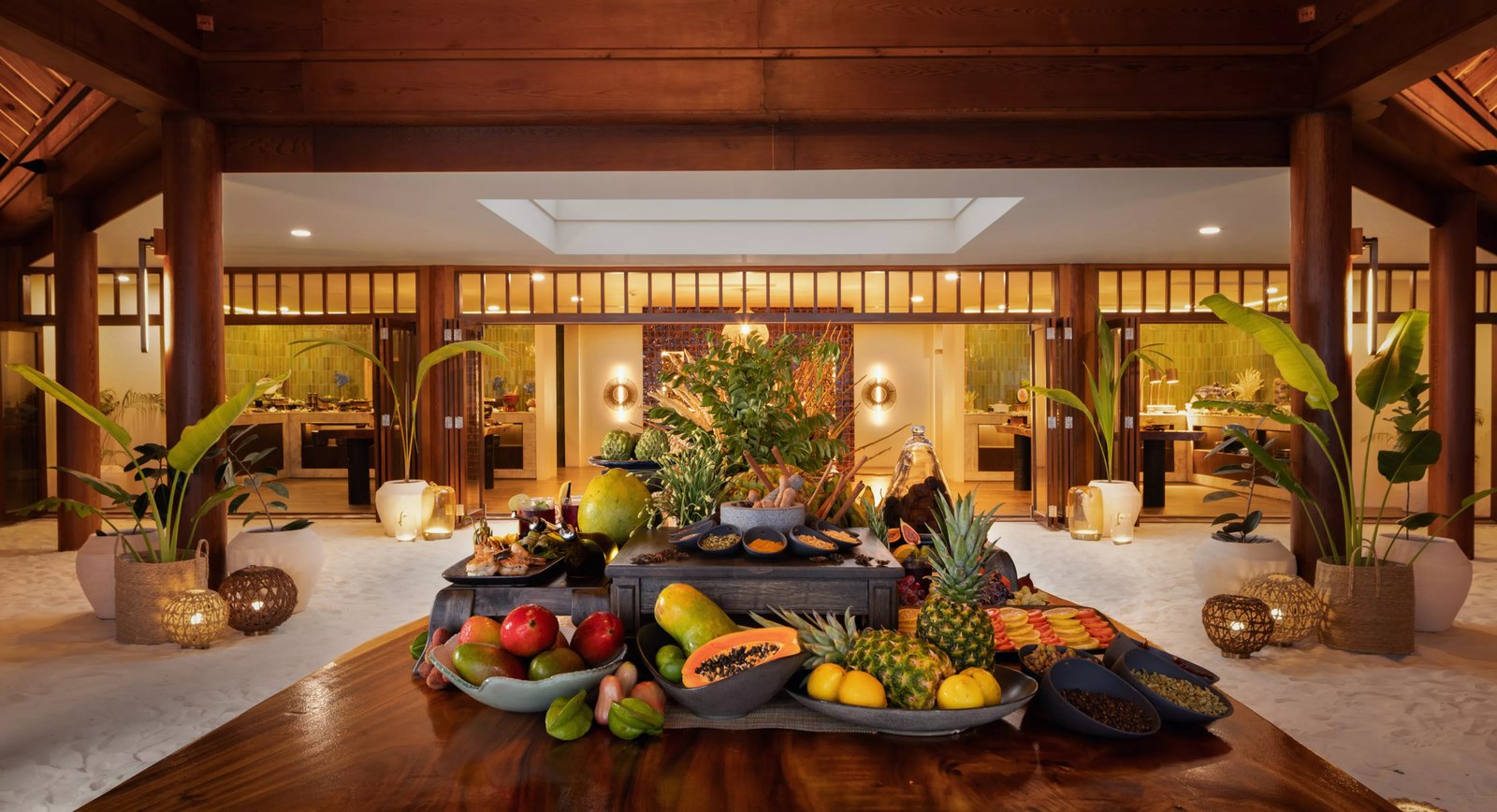 V Villas Maldives at Mirihi, eat & drink