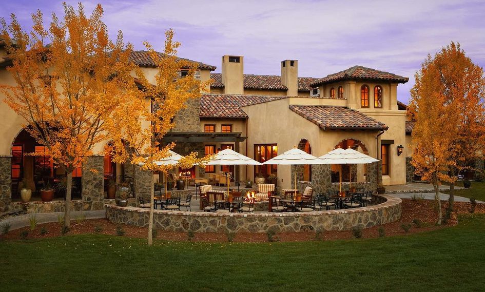 Fairmont Sonoma Mission Inn & Spa, at the table