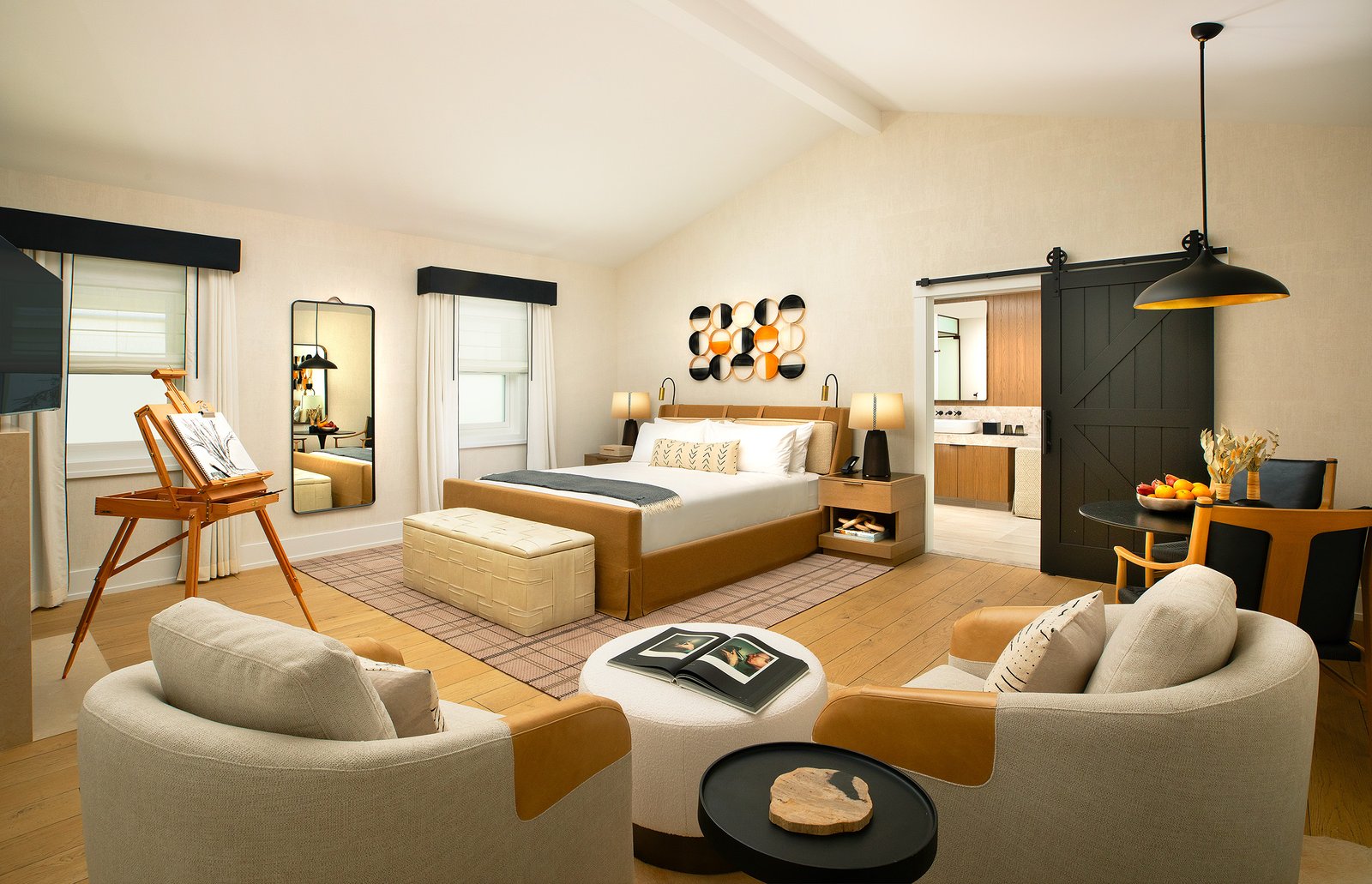 MacArthur Place, rooms
