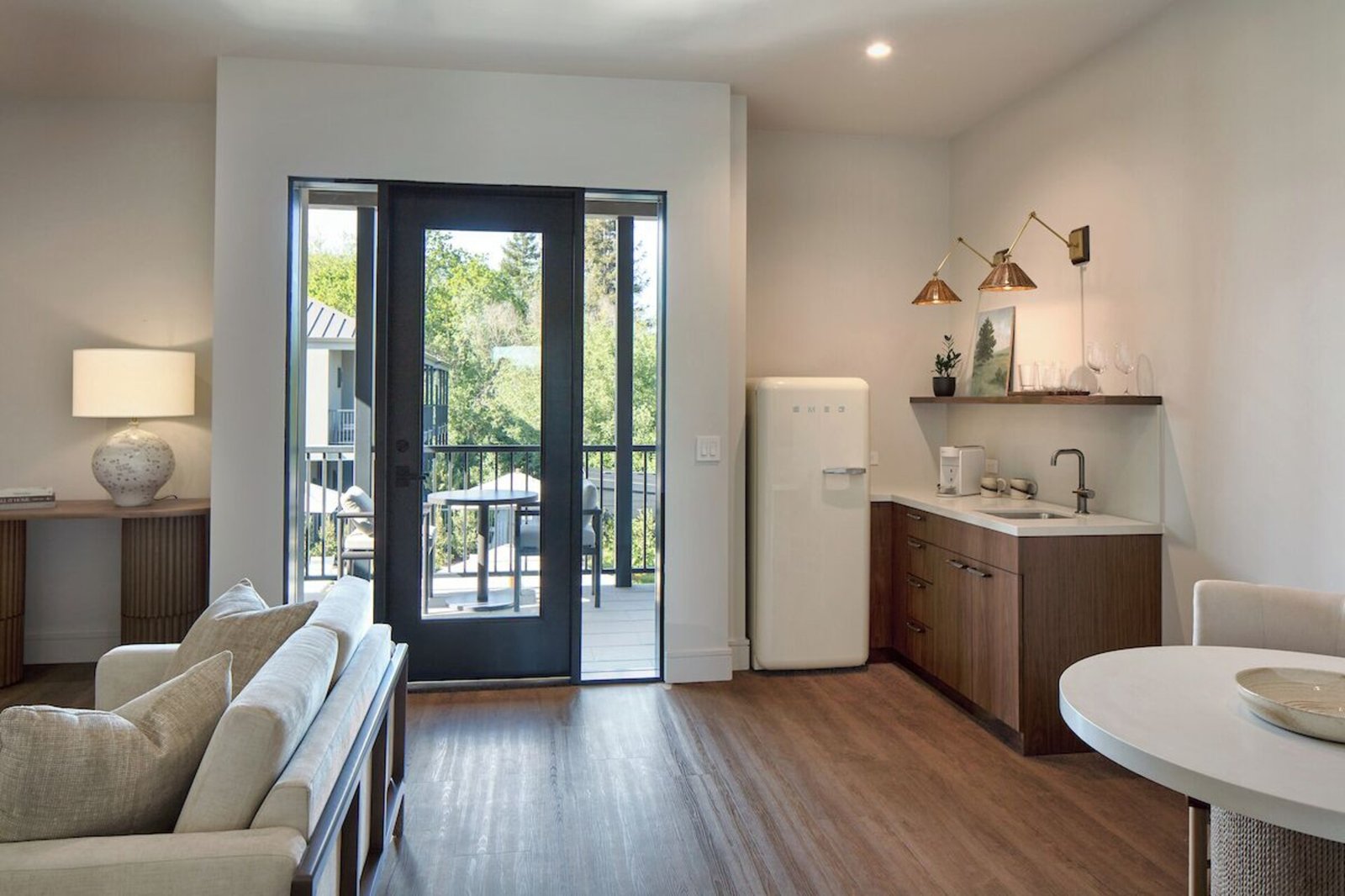 Duchamp Healdsburg, rooms