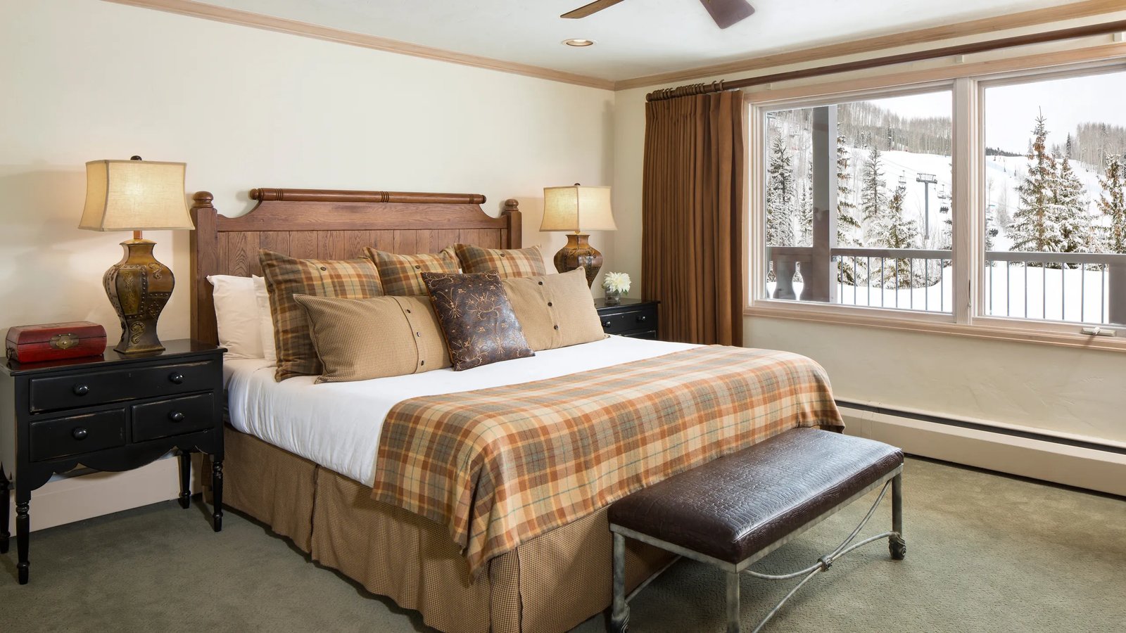 Manor Vail Lodge, rooms
