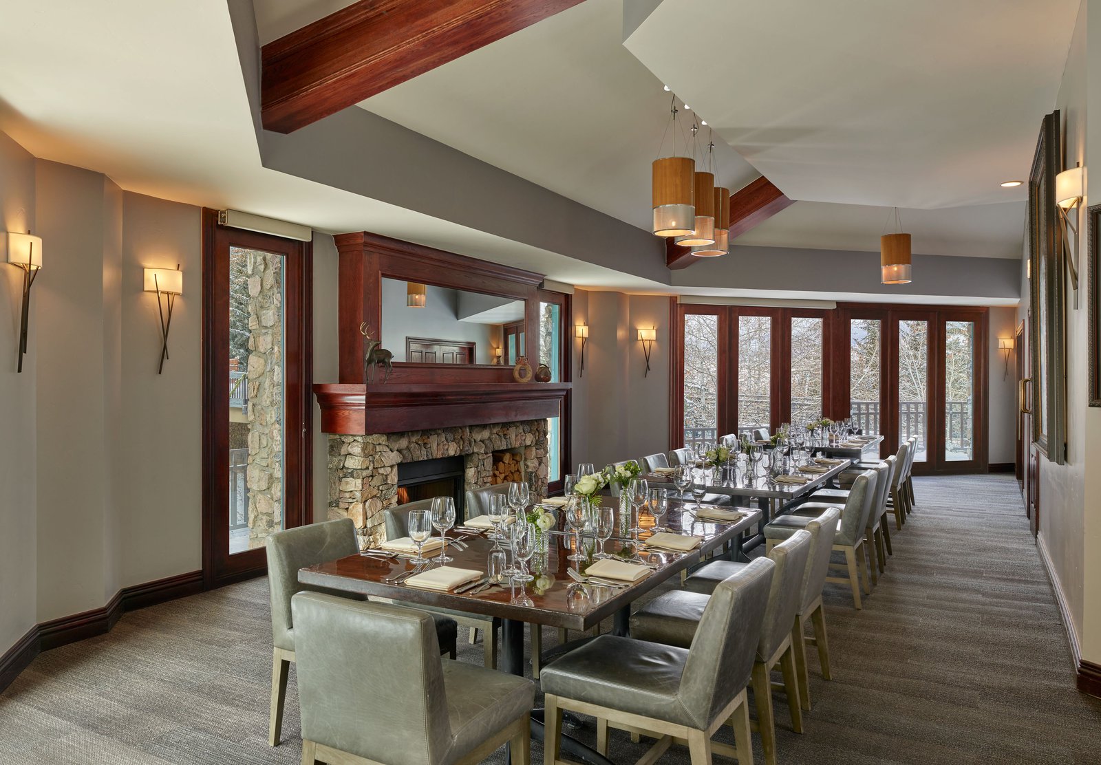 Beaver Creek Lodge, at the table
