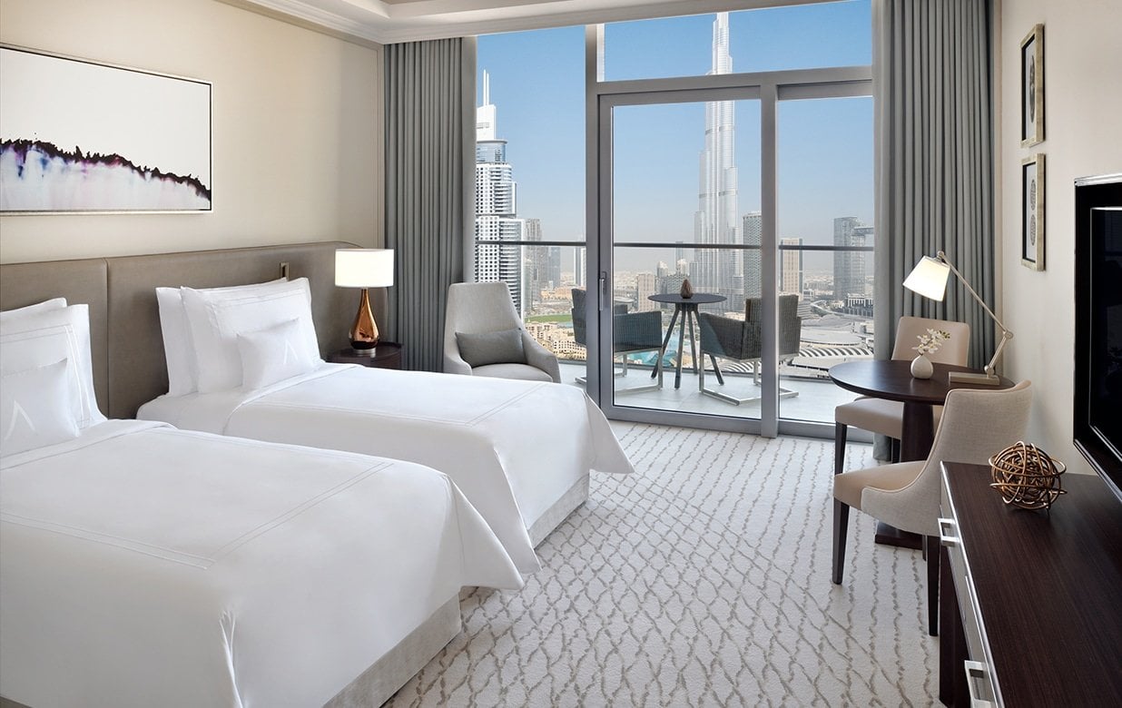 Address Dubai Mall Hotel, rooms