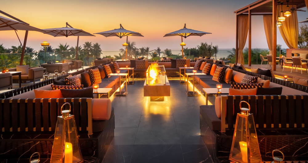 Banyan Tree Dubai, at the table