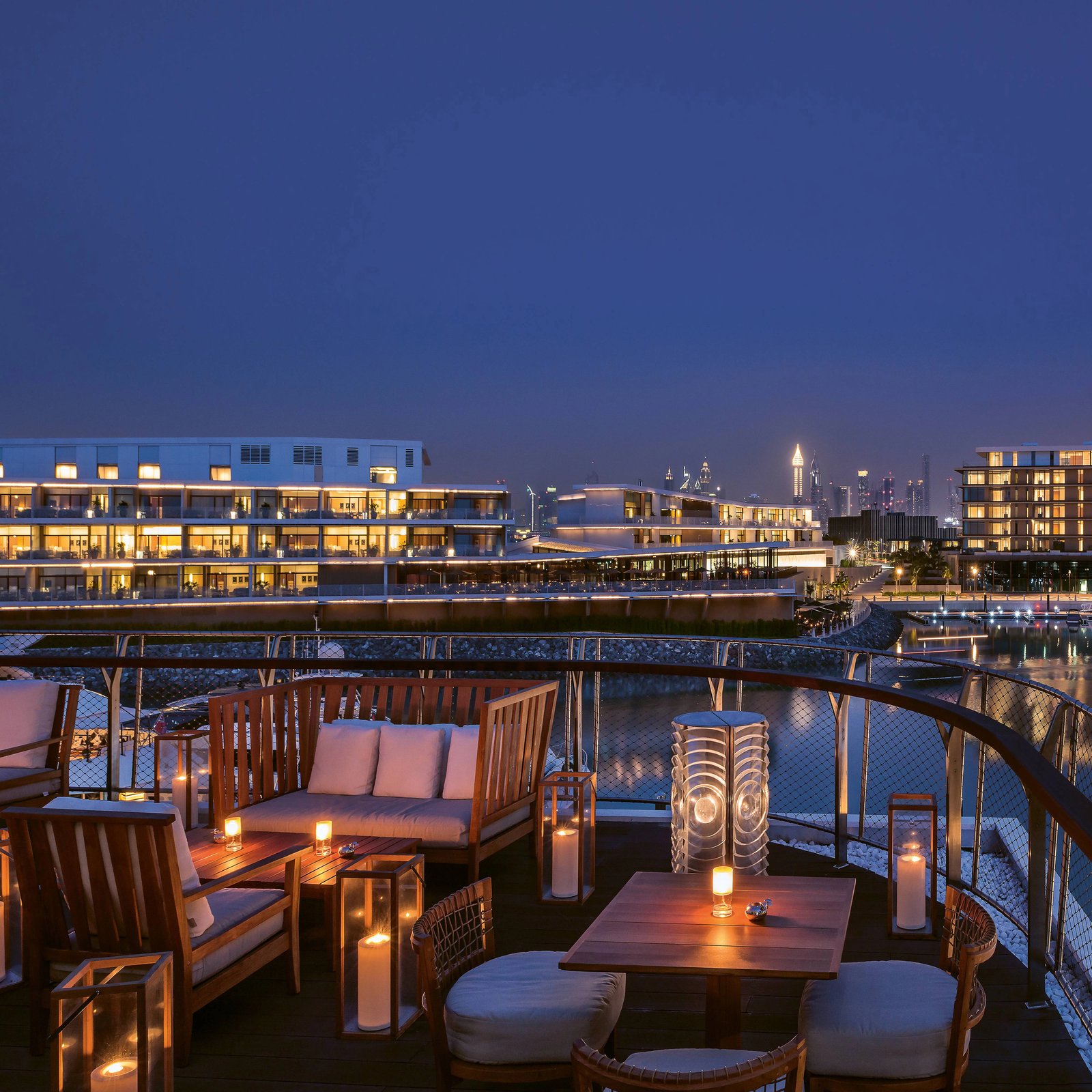 Bvlgari Resort Dubai, at the table