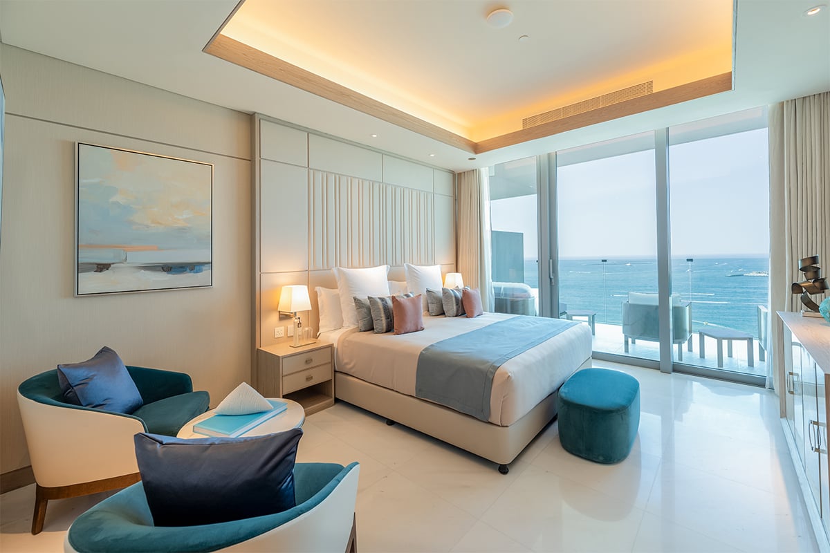 FIVE LUXE JBR, rooms