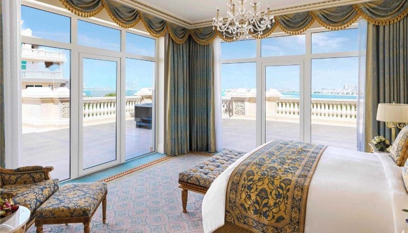 Raffles The Palm Dubai, rooms