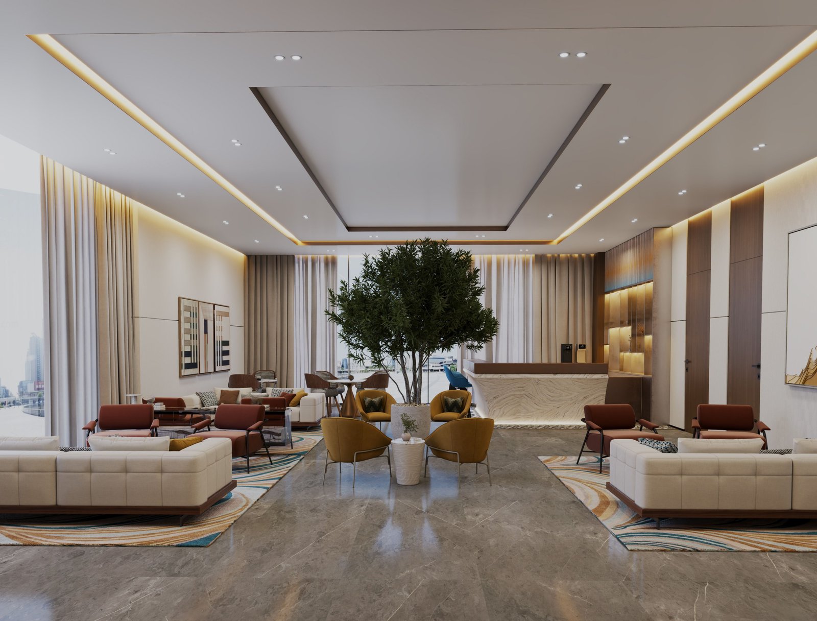 The Ritz-Carlton, Dubai, vibe