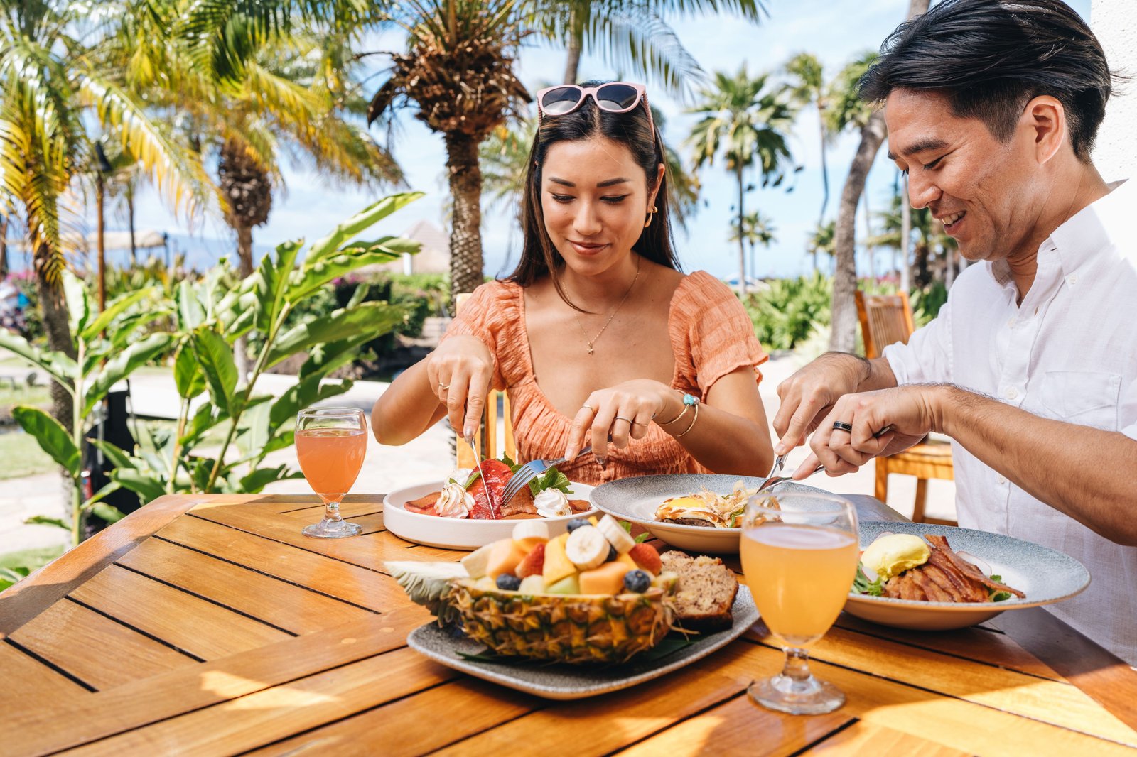 Sheraton Maui Resort & Spa, at the table
