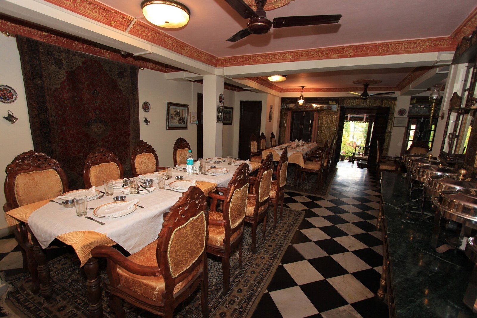 WelcomHeritage Grace Hotel, dining hall