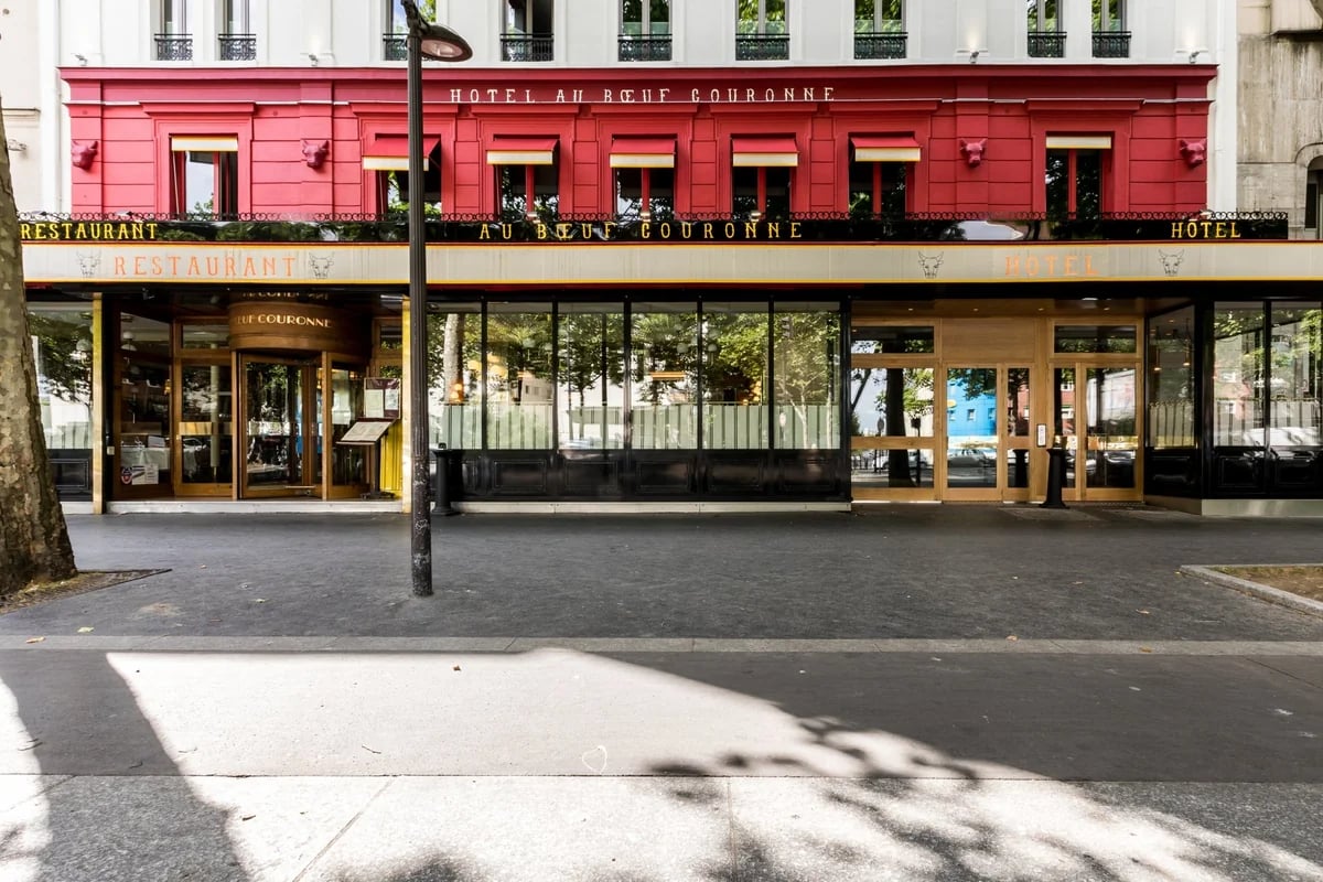 Hôtel Restaurant Au Boeuf Couronné, how it began