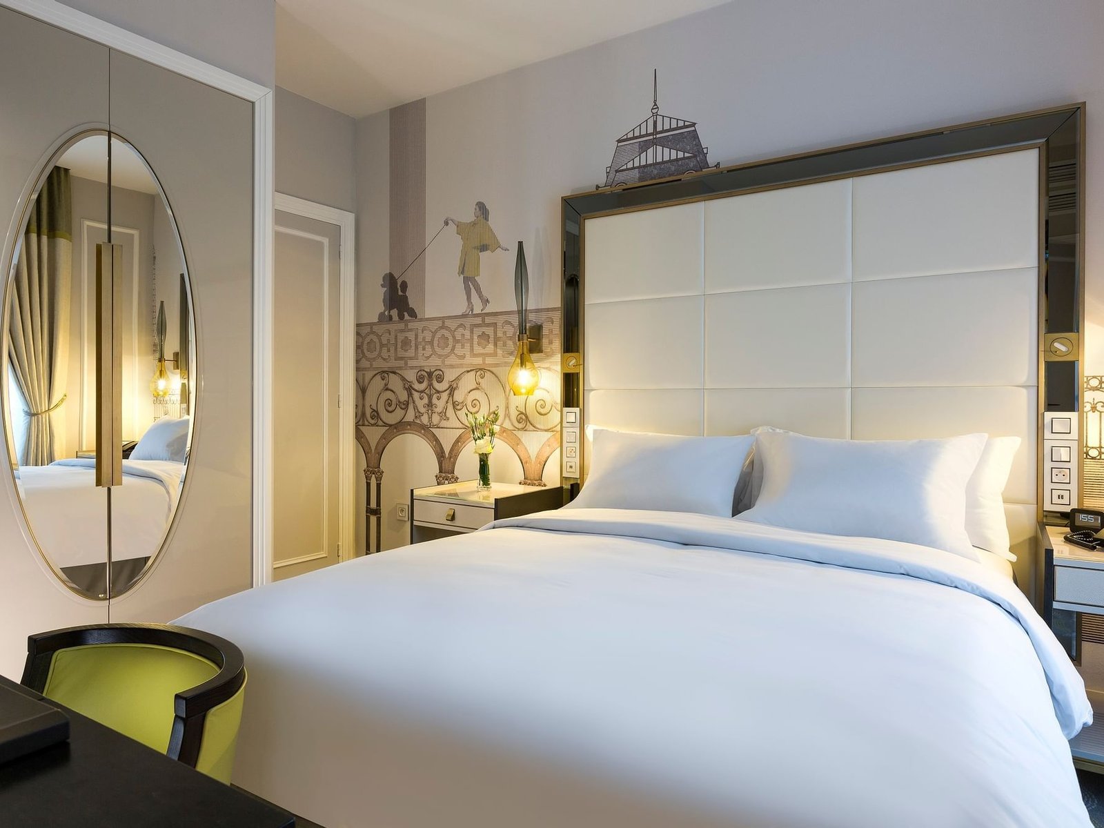 Hilton Paris Opera, rooms