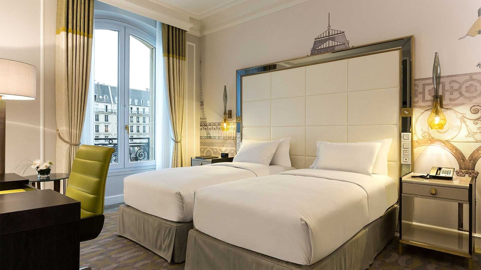 Hilton Paris Opera, rooms