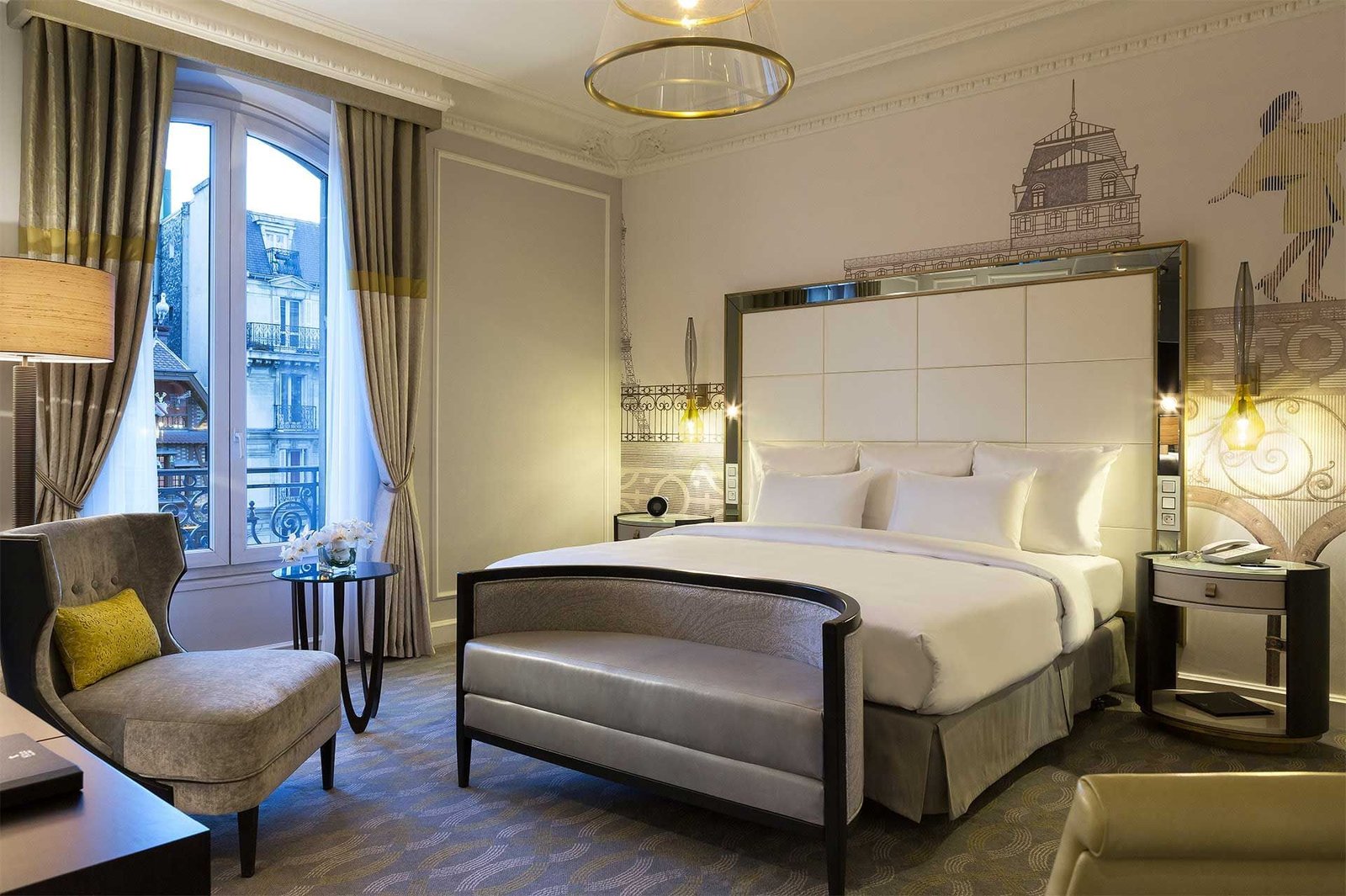 Hilton Paris Opera, rooms