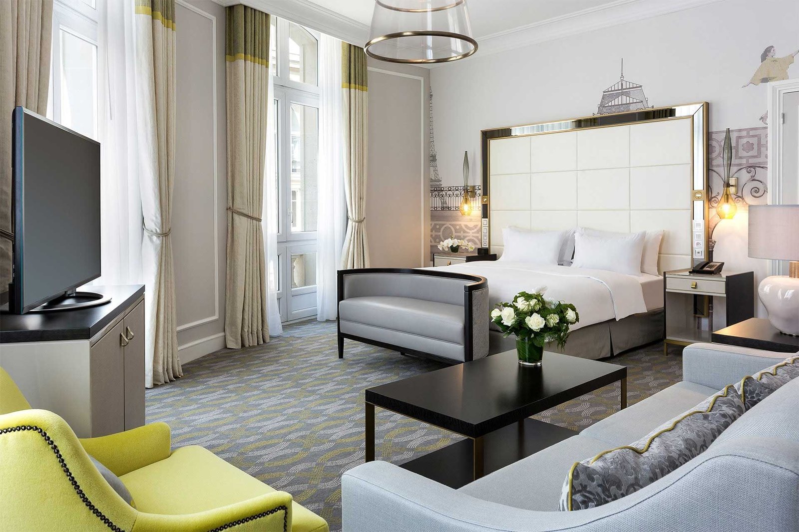 Hilton Paris Opera, rooms